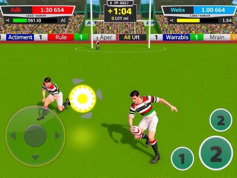 Rugby Warrior India Game Screenshot